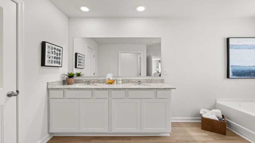 Furnished interior view inside a new home in Rolling Meadows, Jasper (Image 14).