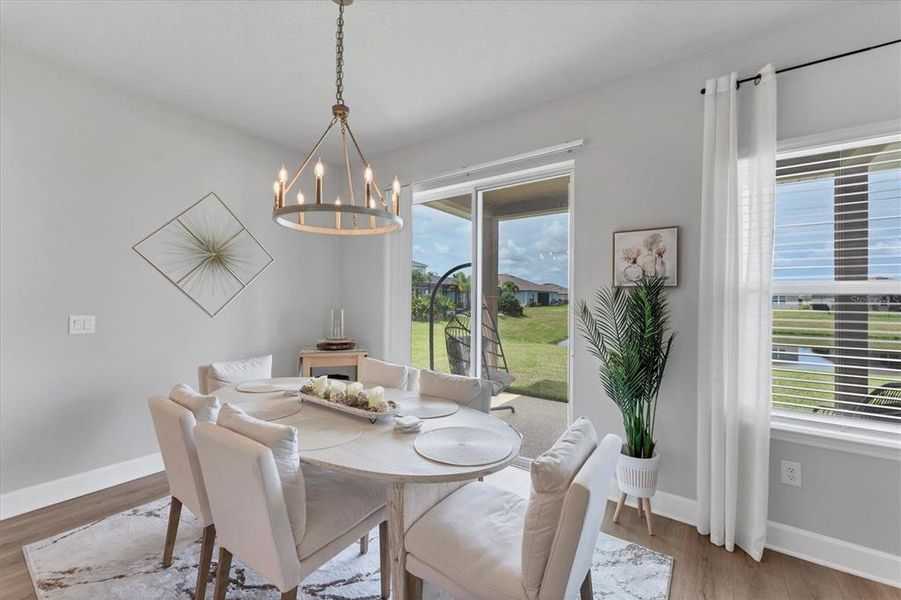 Furnished interior view inside a new home in , Parrish (Image 3).