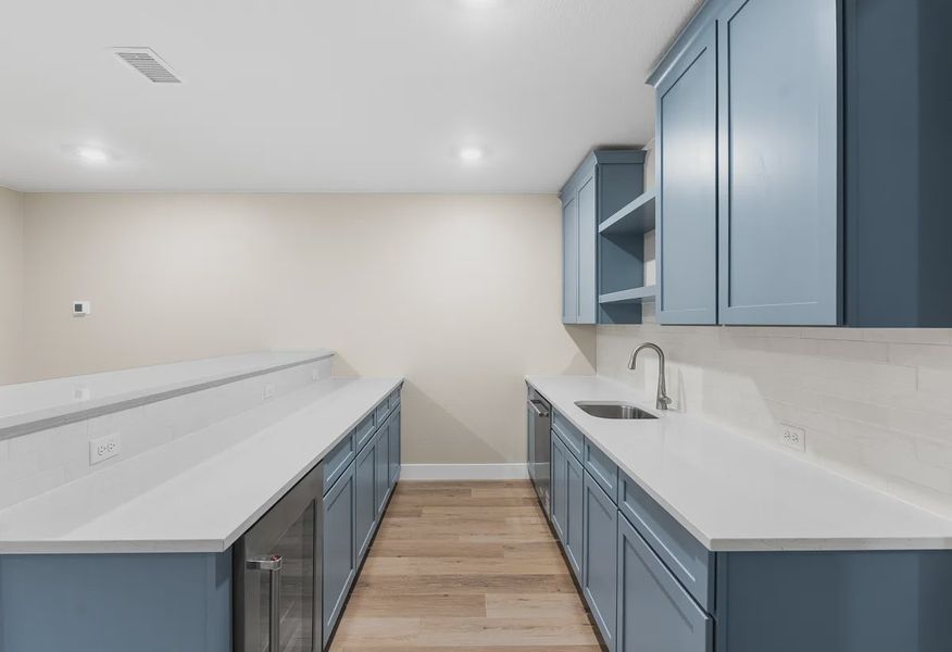 Homesite 230 Wet Bar at Finished Basement - 15 of 17