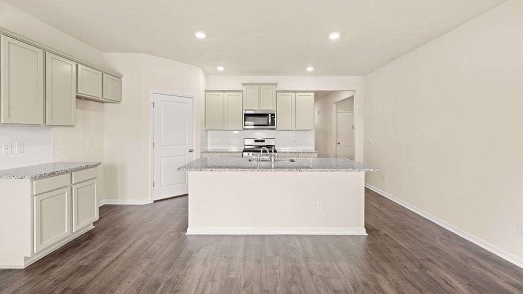 Furnished interior view inside a new home in Highland Hills, Graniteville (Image 3).