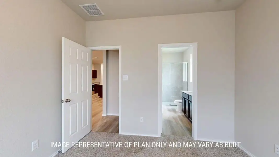 Spacious, unfurnished interior of a new home in The Terrace Duplexes, Temple (Image 14).