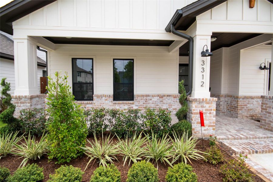 You can enjoy your home's curb appeal with a beautiful brick porch. It invites you to relax and enjoy your view. You can enjoy your home's curb appeal with a beautiful brick porch. It invites you to relax and enjoy your view.