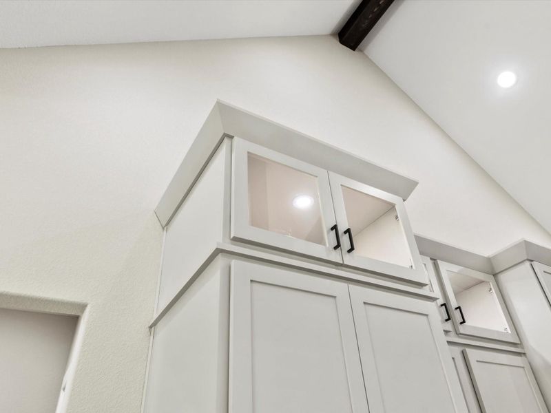 Kitchen features include cabinet lighting. Kitchen features include cabinet lighting.