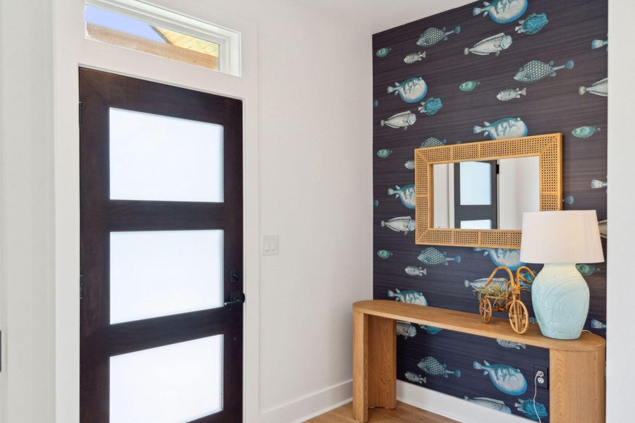 Furnished interior view inside a new home in , Folly Beach (Image 9).