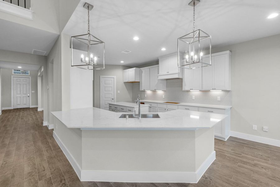 Furnished interior view inside a new home in Briarwood Crossing, Rosenberg (Image 6).