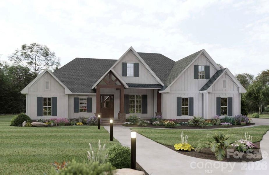 Front exterior of a new home in , Lenoir, NC, highlighting curb appeal (Image 12). Front exterior of a new home in , Lenoir, NC, highlighting curb appeal (Image 12).