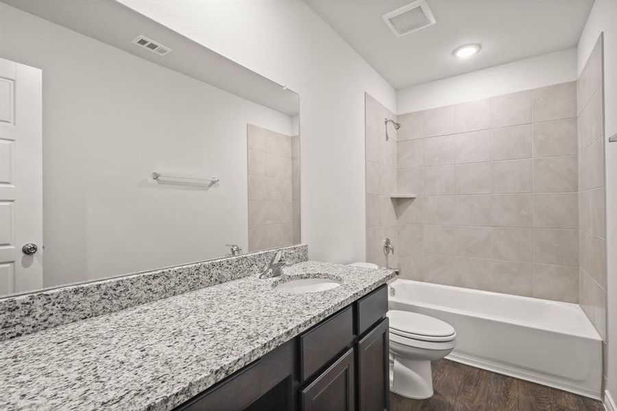 Furnished interior view inside a new home in Christian Meadows, Ennis (Image 6). Furnished interior view inside a new home in Christian Meadows, Ennis (Image 6).