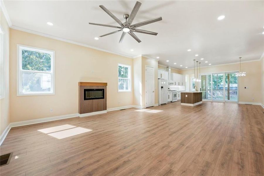Spacious, unfurnished interior of a new home in , Atlanta (Image 21). Spacious, unfurnished interior of a new home in , Atlanta (Image 21).