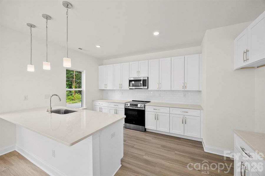 Furnished interior view inside a new home in , Gastonia (Image 7).