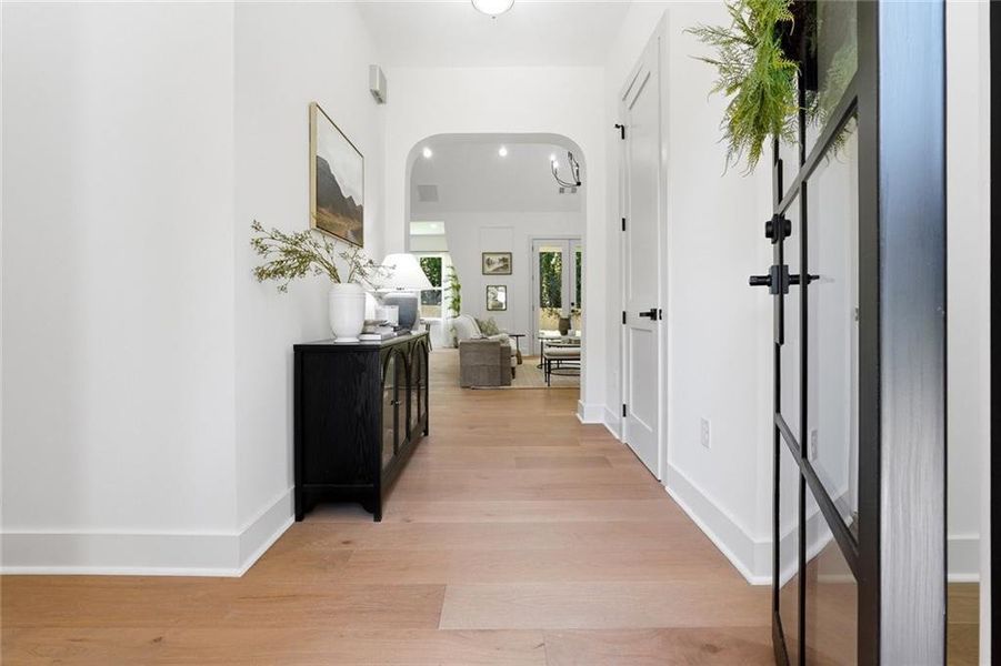 Furnished interior view inside a new home in , Powder Springs (Image 9).