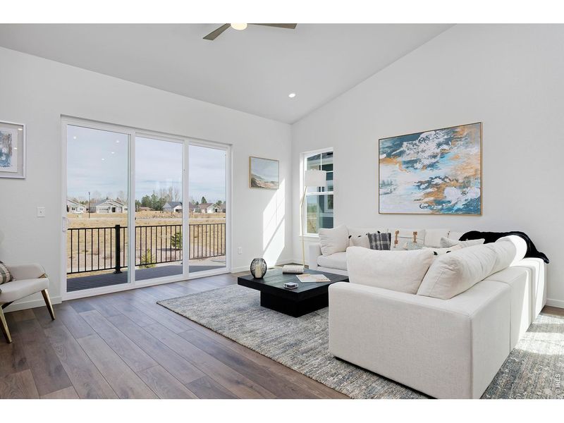 Furnished interior view inside a new home in Sonders, Fort Collins (Image 4).