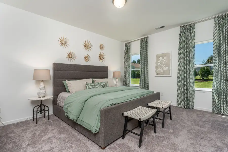 Furnished interior view inside a new home in Marlin Pointe, White House (Image 11).