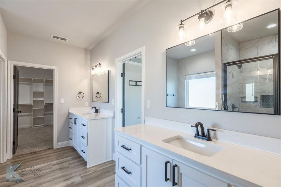 Furnished interior view inside a new home in , Tuscola (Image 17).