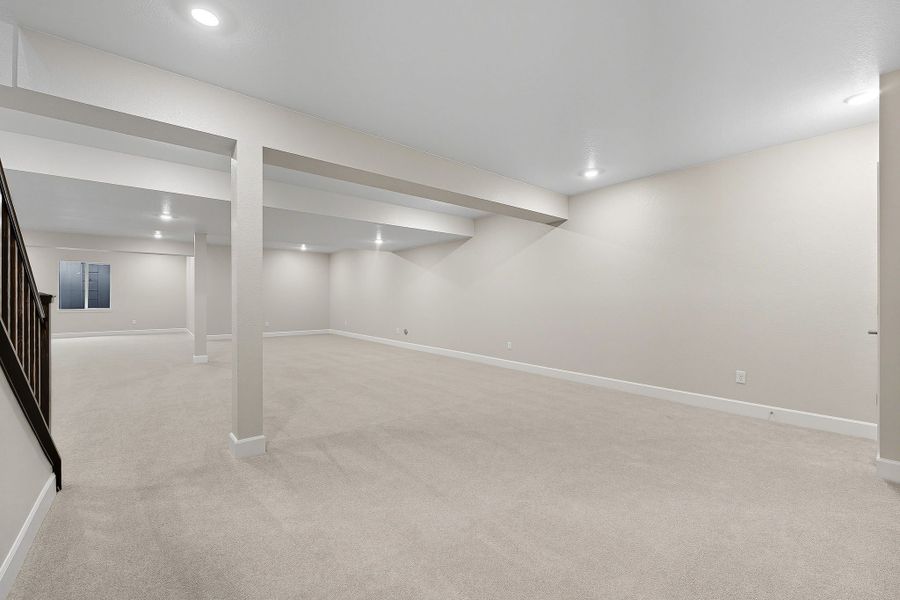 Spacious, unfurnished interior of a new home in Trailstone Destination Collection, Arvada (Image 20).