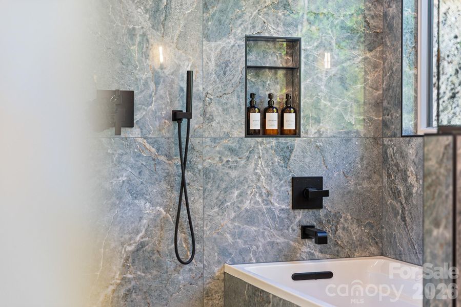Close-up of interior finishes inside a home in , Hendersonville (Image 19).