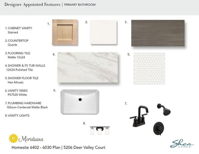 Sample of building materials used in homes in Meridiana 70', Manvel (Image 6). Sample of building materials used in homes in Meridiana 70', Manvel (Image 6).