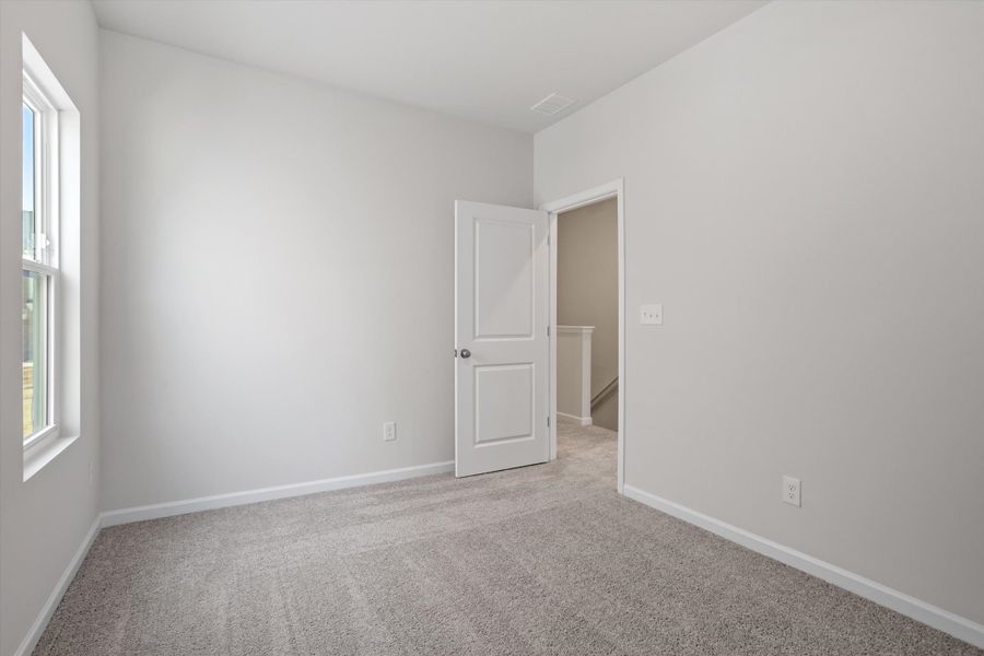 Spacious, unfurnished interior of a new home in Renaissance at White Oak, Garner (Image 25). Spacious, unfurnished interior of a new home in Renaissance at White Oak, Garner (Image 25).