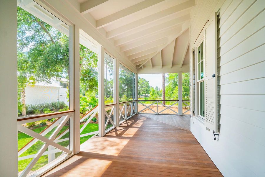 Exterior details and patio area of a home in , Johns Island (Image 9). Exterior details and patio area of a home in , Johns Island (Image 9).