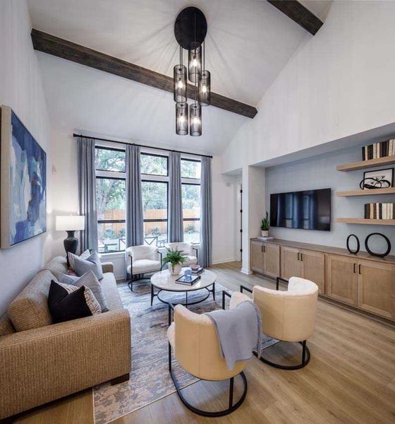 Representative Family Room - some options shown