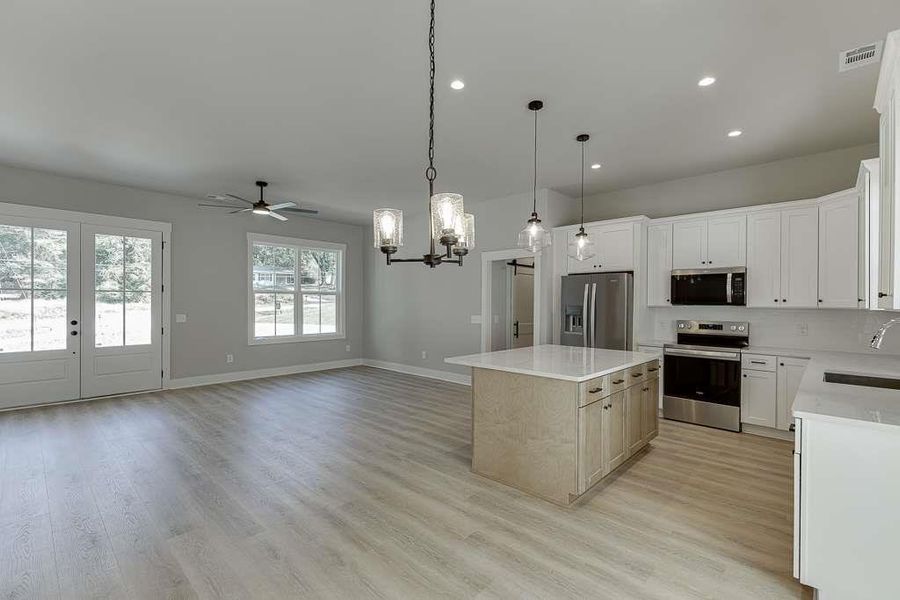 Furnished interior view inside a new home in , Jefferson (Image 5).