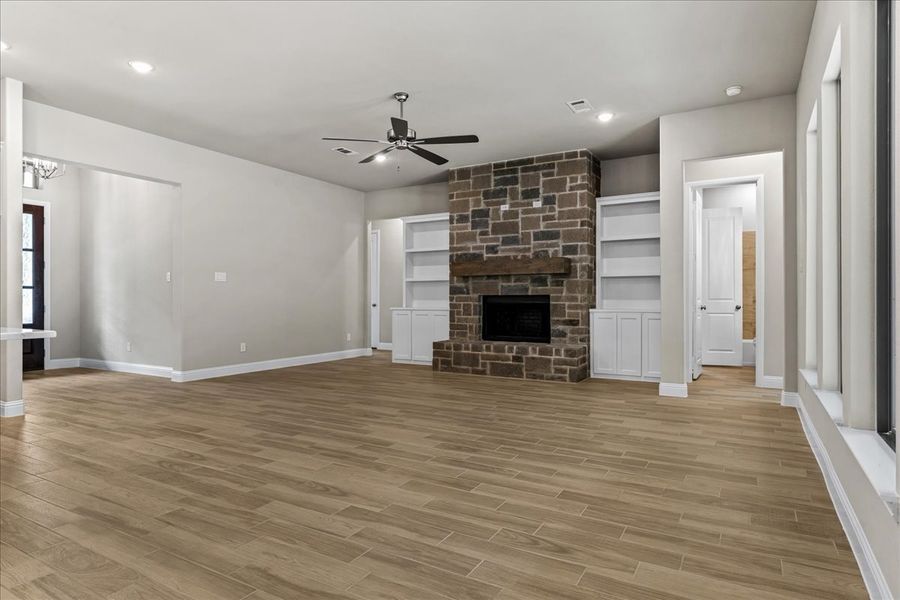 Doug PArr Homes | Hunter Plan - Living Area Doug PArr Homes | Hunter Plan - Living Area