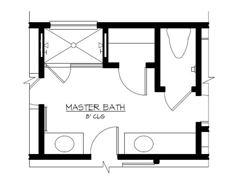 Optional Super Shower in Primary Bath
