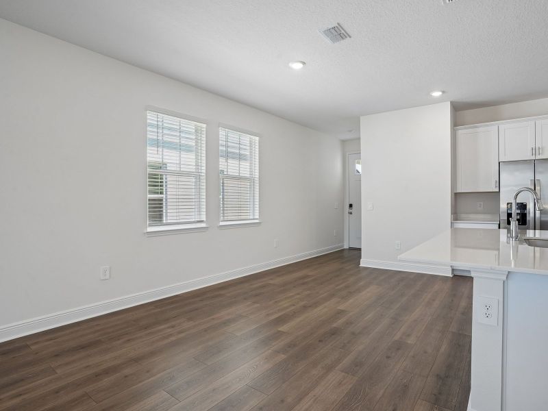Spacious, unfurnished interior of a new home in Cyrene at Minneola, Minneola (Image 9). Spacious, unfurnished interior of a new home in Cyrene at Minneola, Minneola (Image 9).