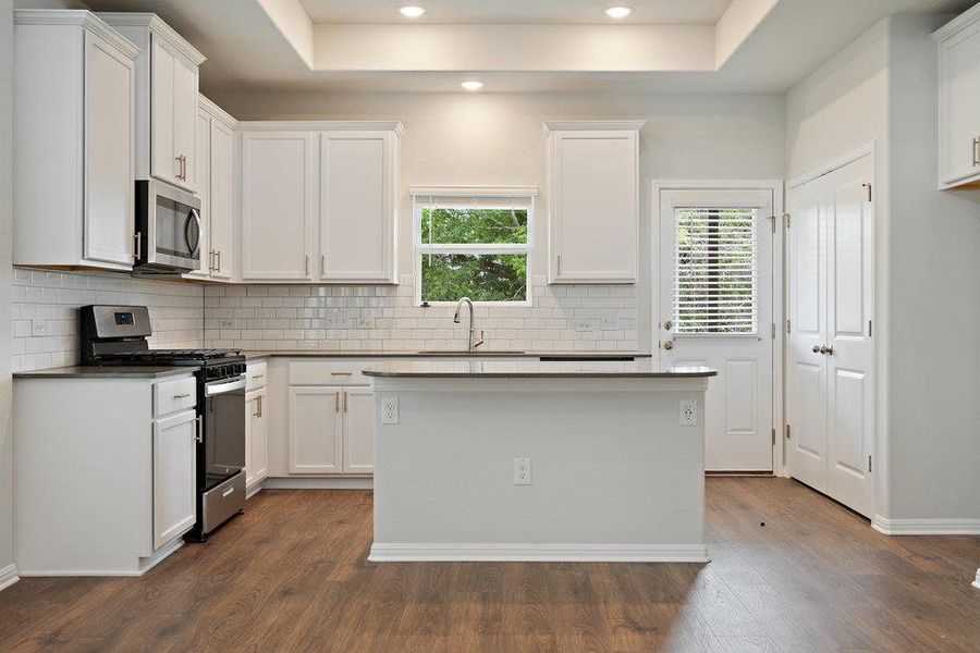 Picture of previously built home, not actual home