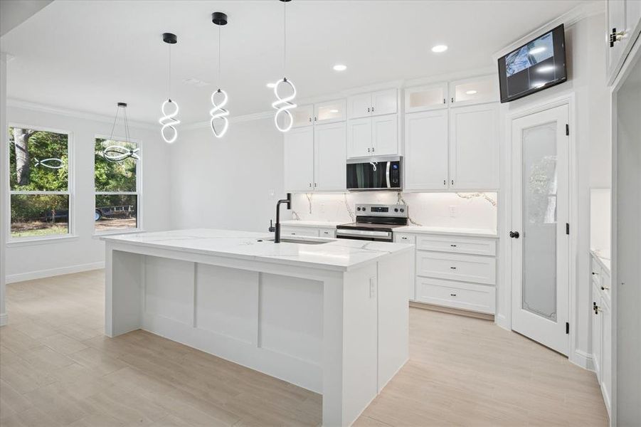 Furnished interior view inside a new home in , Trinidad (Image 5).