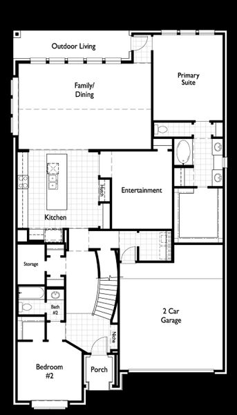 Downstairs Floor Plan