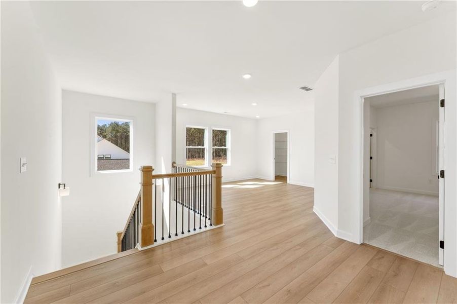 Spacious, unfurnished interior of a new home in The Reserve at Knollwood, Canton (Image 25).
