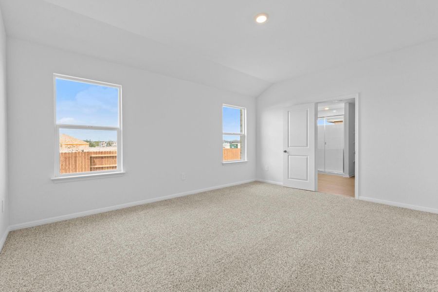 Spacious, unfurnished interior of a new home in Bar W Ranch, Leander (Image 23). Spacious, unfurnished interior of a new home in Bar W Ranch, Leander (Image 23).