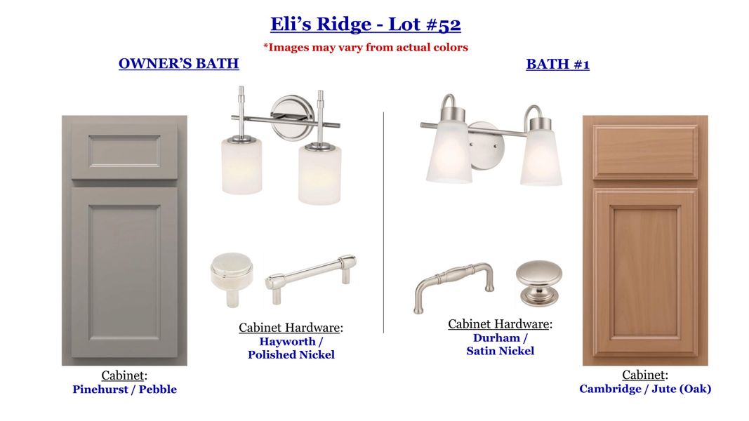 Sample of building materials used in homes in Eli's Ridge, Winterville (Image 3). Sample of building materials used in homes in Eli's Ridge, Winterville (Image 3).