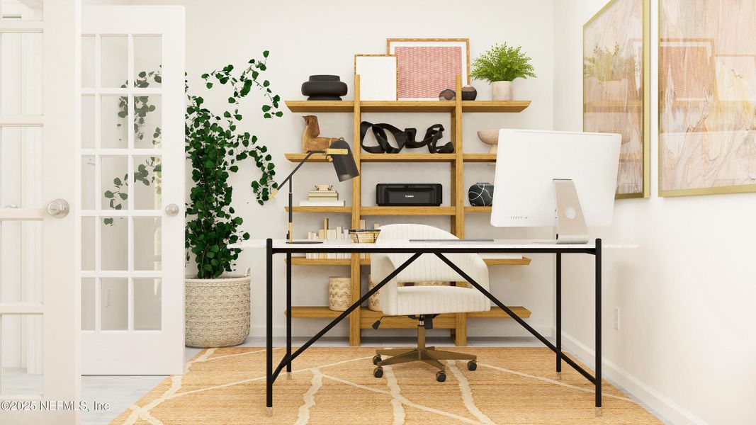 Furnished interior view inside a new home in Stillwater | Active Adult 55+: Stillwater - Villas, St. Johns (Image 14). Furnished interior view inside a new home in Stillwater | Active Adult 55+: Stillwater - Villas, St. Johns (Image 14).