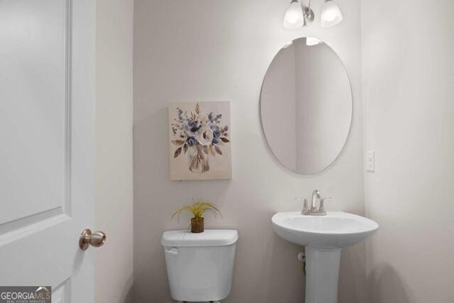 Furnished interior view inside a new home in Walden Park - The Retreat, Jonesboro (Image 6).