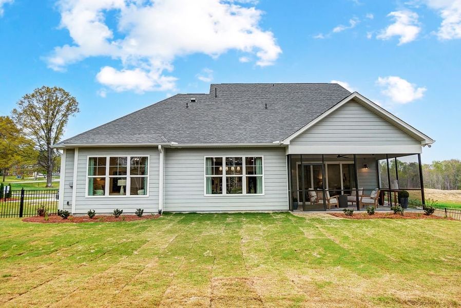 2 story home with a first floor main bedroom