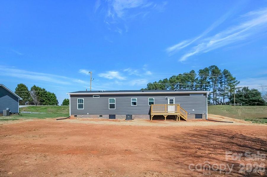 Exterior details and patio area of a home in , Shelby (Image 33).
