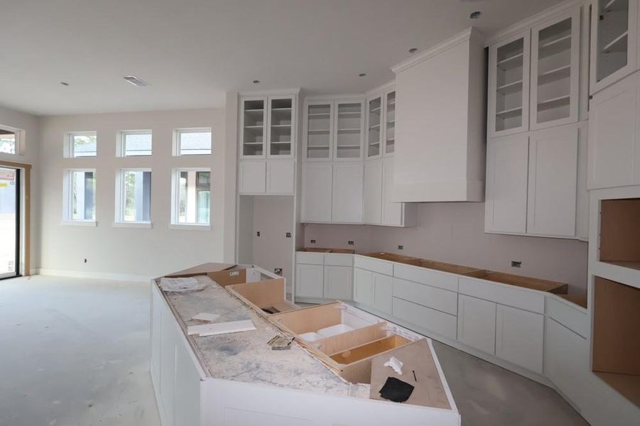 In-progress construction of a new home in Two Step Farm 50', Montgomery, TX (Image 13).