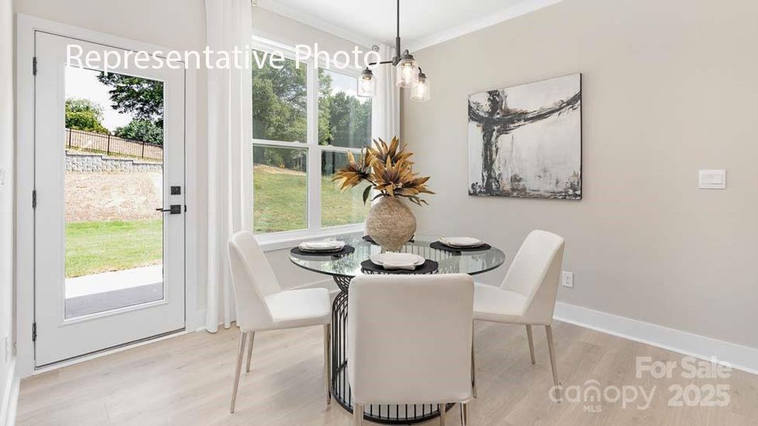 Furnished interior view inside a new home in Sanctuary at Southgate, Indian Trail (Image 17).