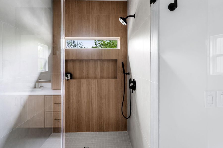 Close-up of interior finishes inside a home in , Austin (Image 21).