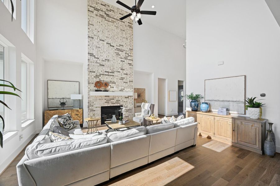 Furnished interior view inside a new home in Bentwood Farms, Montgomery (Image 6).