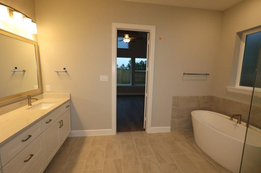 Furnished interior view inside a new home in ARTAVIA 45' Homesites, Conroe (Image 6).
