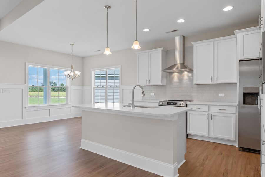 Representative furnished interior of a home built from the Kauai by Bill Clark Homes in Osprey Landing, Southport (Image 4). Representative furnished interior of a home built from the Kauai by Bill Clark Homes in Osprey Landing, Southport (Image 4).