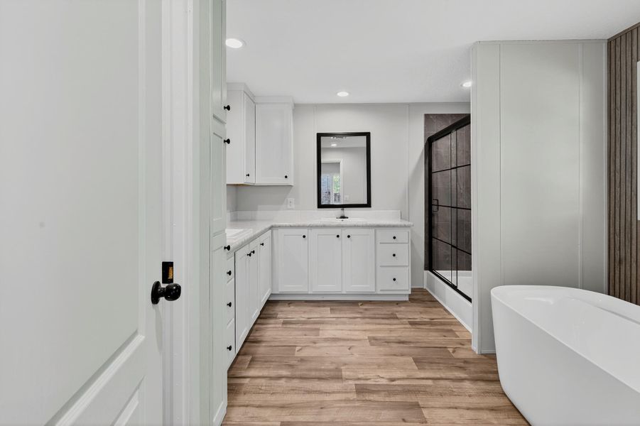 Furnished interior view inside a new home in , Walterboro (Image 12).