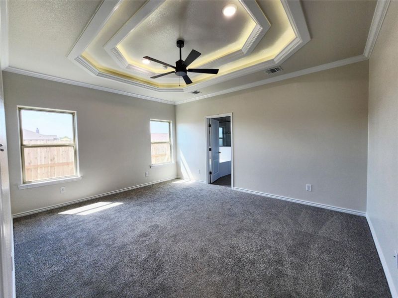 Spacious, unfurnished interior of a new home in Eagle Heights, Salado (Image 28). Spacious, unfurnished interior of a new home in Eagle Heights, Salado (Image 28).