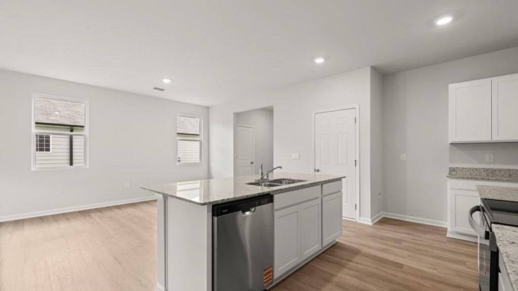 Furnished interior view inside a new home in Northberry, Rome (Image 11).