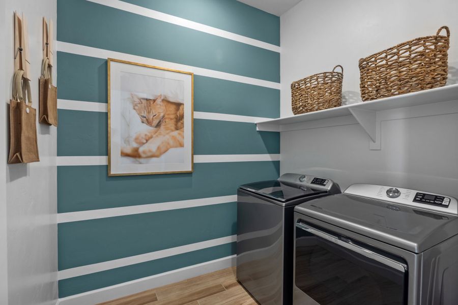 Copper Model Home - Laundry Room