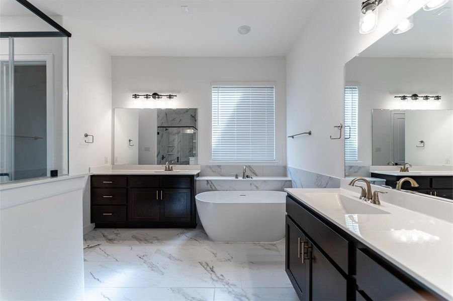 Furnished interior view inside a new home in Sonoma Verde, Rockwall (Image 7).