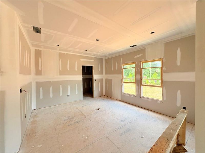 In-progress construction of a new home in The Tillery, Marietta, GA (Image 94).