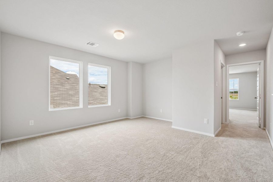 Spacious, unfurnished interior of a new home in Cascade, Liberty Hill (Image 23). Spacious, unfurnished interior of a new home in Cascade, Liberty Hill (Image 23).